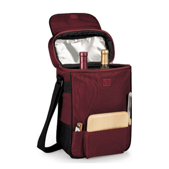 picnic time Handbags - Duet Wine & Cheese Tote insulated cooler bag
